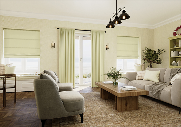 Kyoto Faux Silk, Cream - Made to Measure Curtains - Image 7